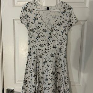 SHEIN White Floral Mini Dress